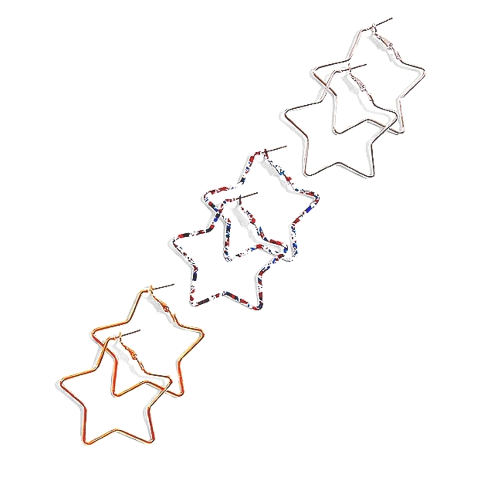 LANE BRYANT Americana earrings